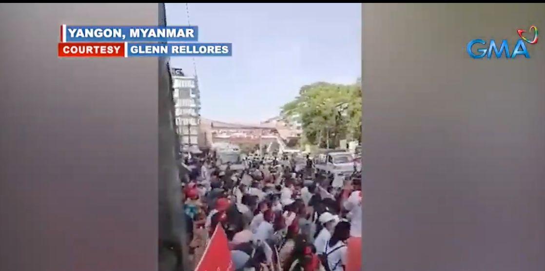 OFW in Myanmar recounts chaos after military coup; 105 Pinoys to go home March 17