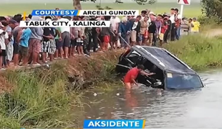 13 Katao Kabilang Ang 7 Bata Patay Nang Mahulog Ang SUV Sa Irrigation