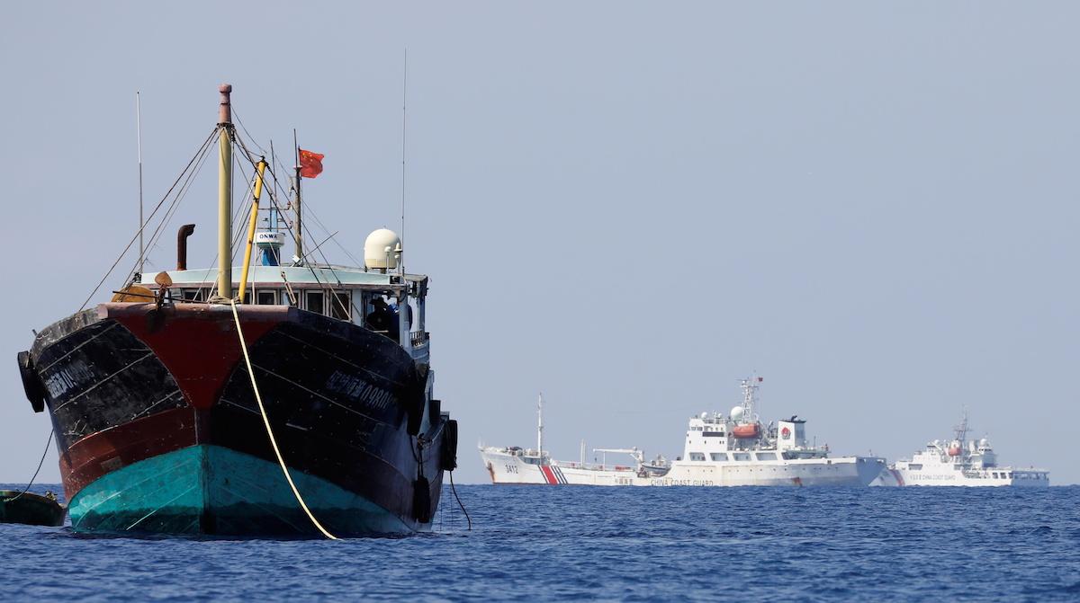 Third China Coast Guard ship to join 'vessel swarm' at Bajo de Masinloc -- analyst