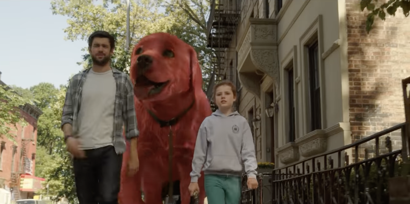 Clifford the Big Red Dog is the cutest giant in liveaction