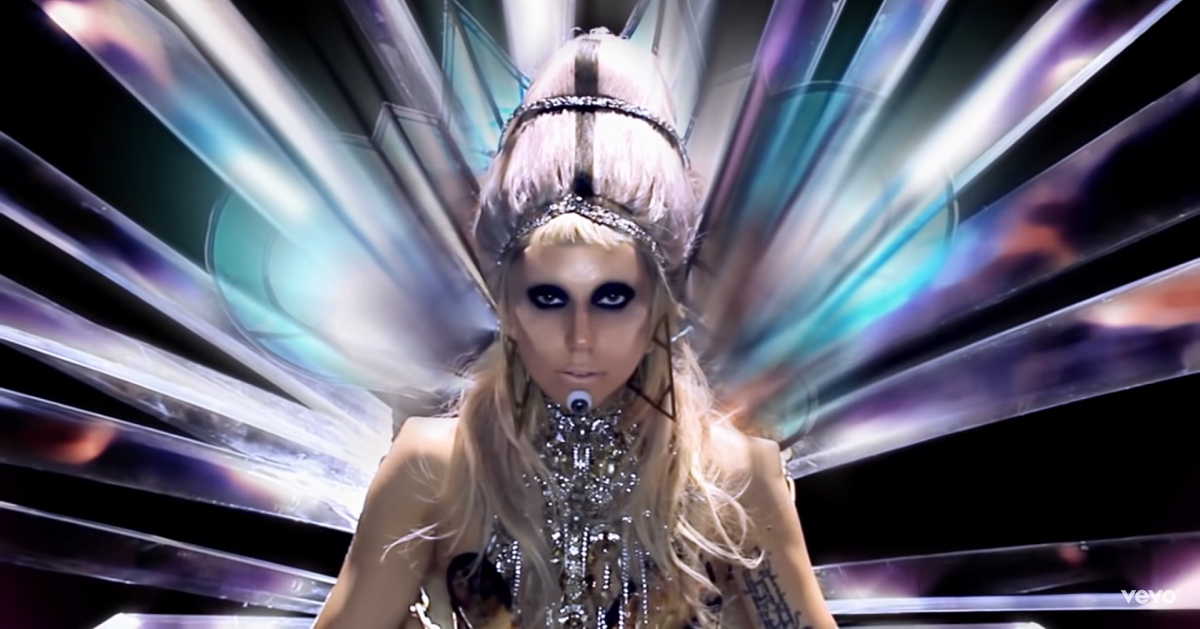 T-shirt Officiel Lady Gaga 'Born This Way' - Produit Sous Licence, Coupe Classique, 100% Coton