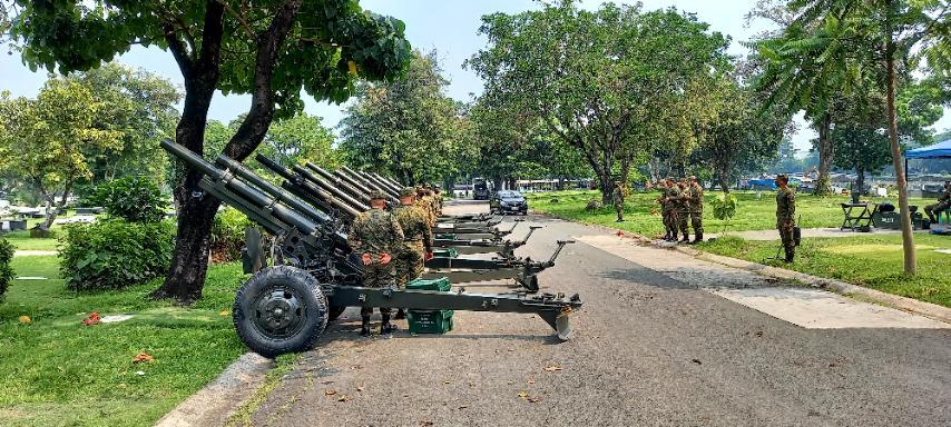 AFP to hold simultaneous gun salutes for PNoy