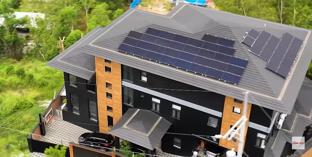 Solar panels lower electricity cost in Team Kramer's household from