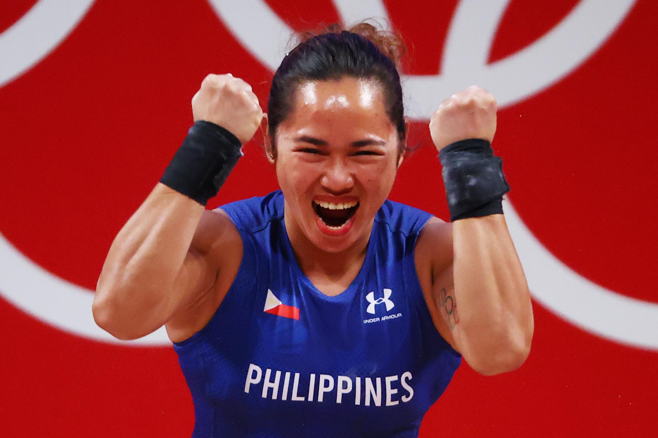 Hidilyn Diaz wins PH's first Olympic gold medal GMA News Online