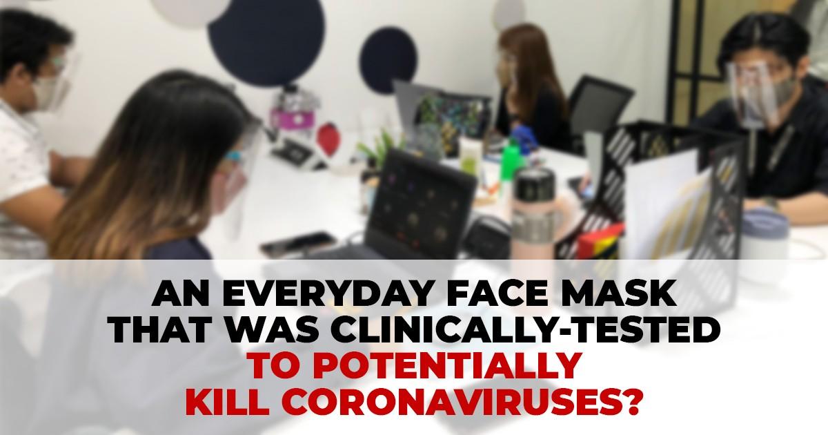 Coppermask: the facial mask in question has been proven to have the capacity to deactivate and potentially kill coronaviruses by up to 99% in just two