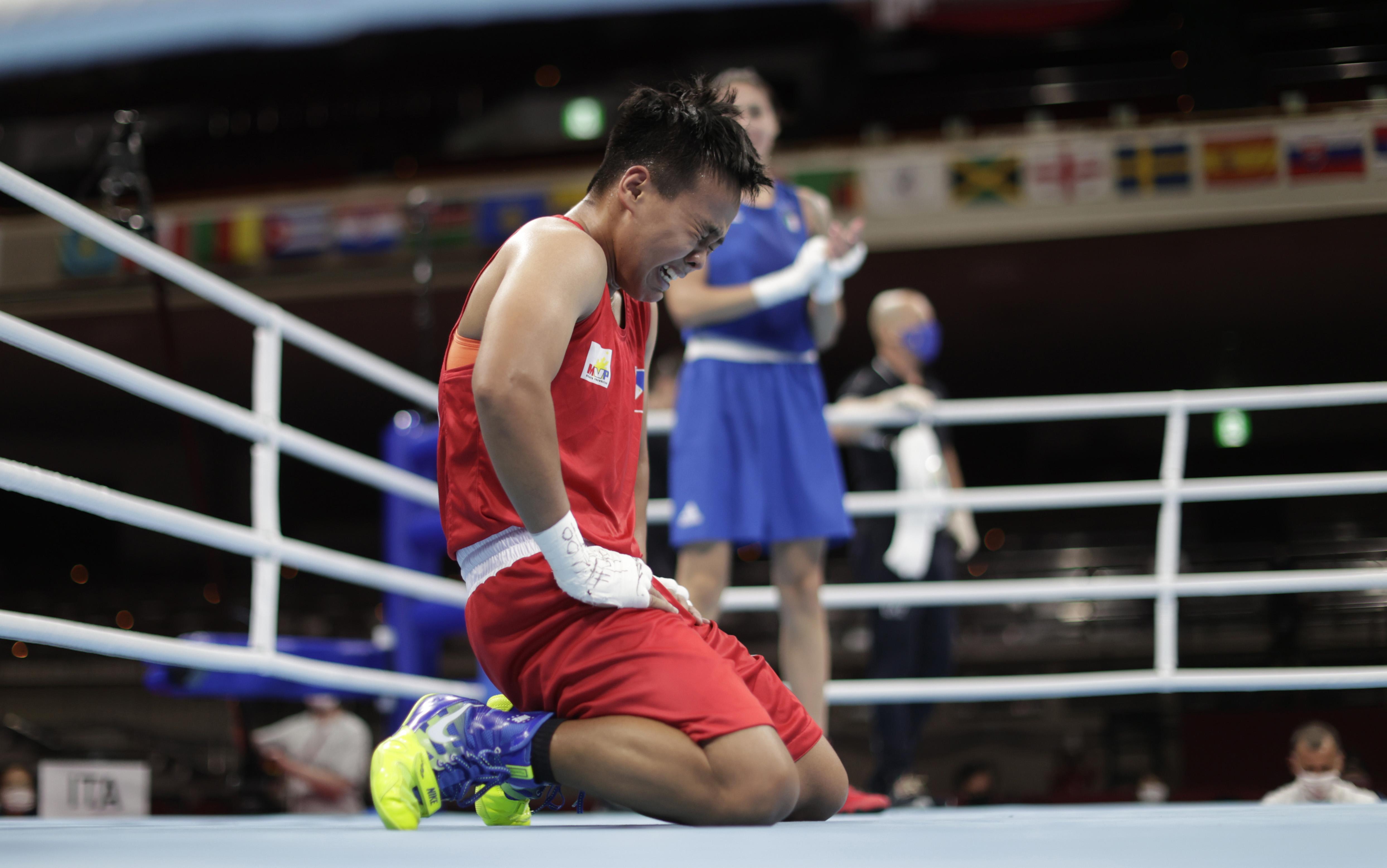 Nesthy Petecio thanks supporters as she advances to gold ...