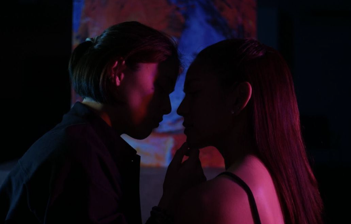 Kylie Padilla Andrea Torres Tease Their Kissing Scene In New Project