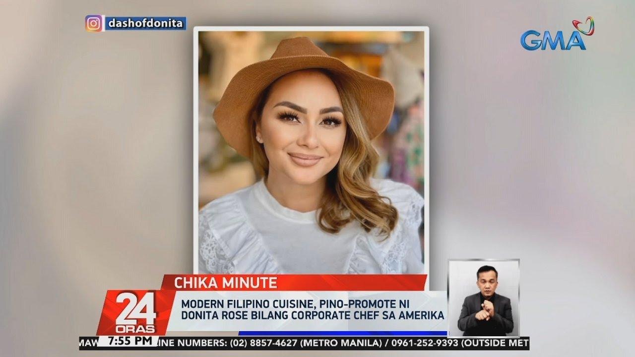 Donita Rose promotes modern Filipino cuisine in US as corporate chef