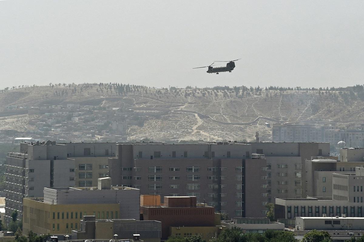 US State Department says all embassy personnel at Kabul airport