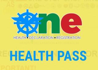 One health pass registration