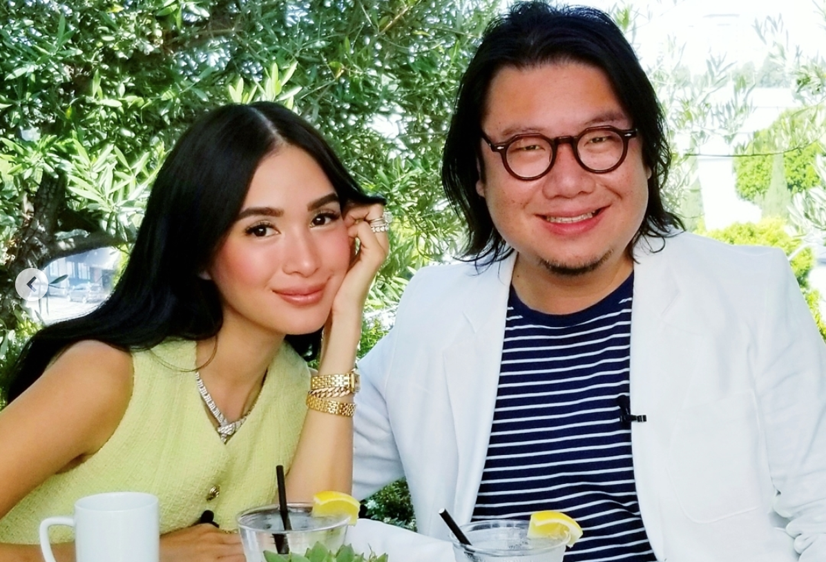 Heart Evangelista Catches Up With ‘crazy Rich Asians Author Kevin Kwan In Beverly Hills Gma