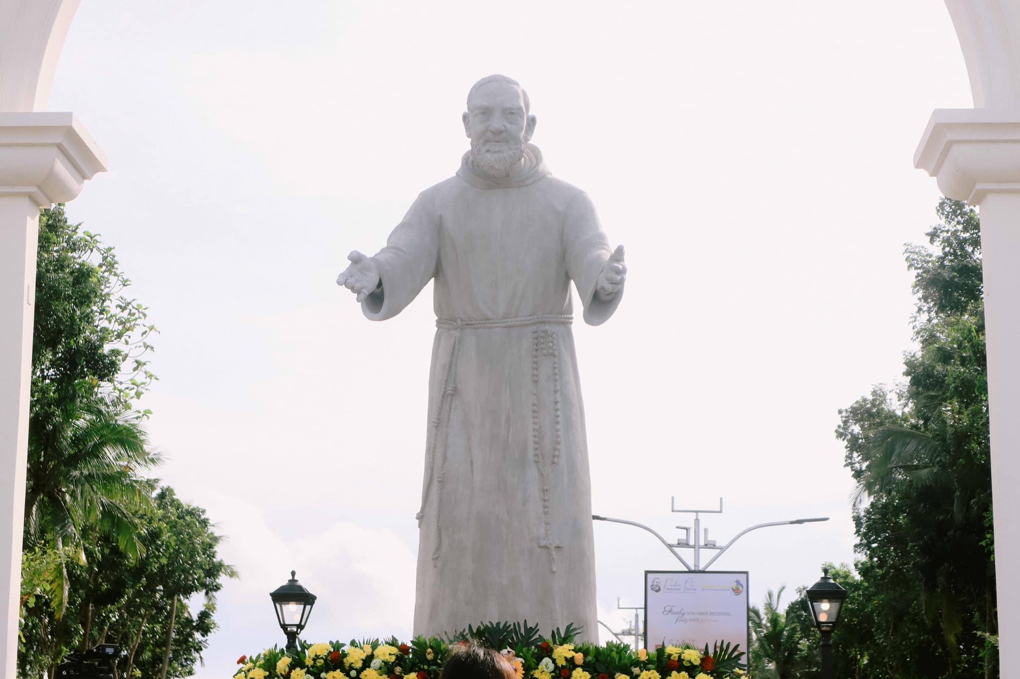 St. Padre Pio statue in Batangas unveiled on feast day