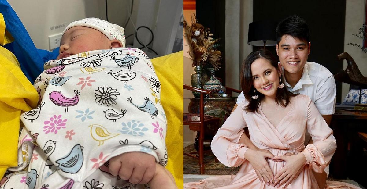 Arvin Tolentino, Brandy Kramer welcome baby girl | GMA News Online