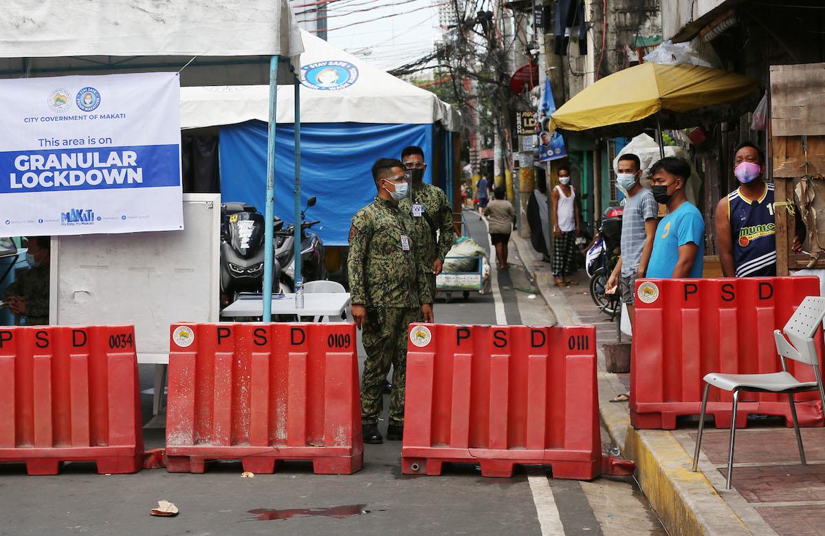 Areas under granular lockdown in Manila increase to 5 —PNP | GMA News ...