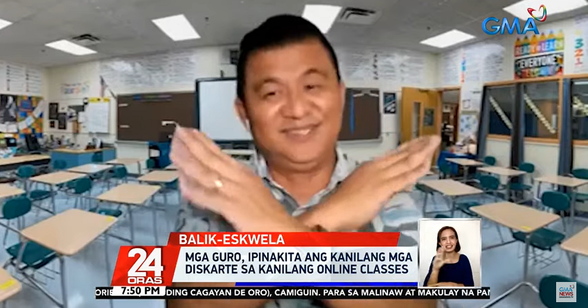 FilAm math teacher in New York raps to entertain students in online