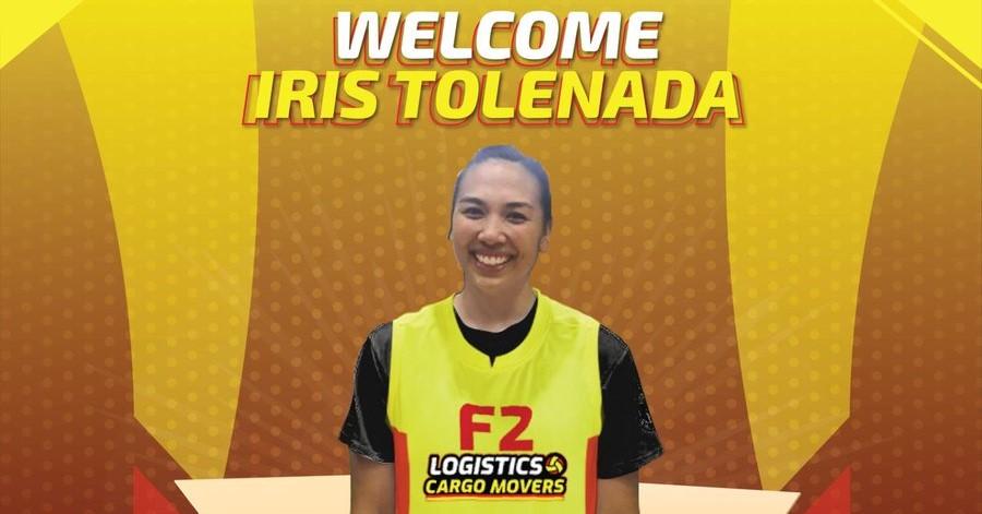 Setter tim nasional PH Iris Tolenada bergabung dengan F2 Logistics