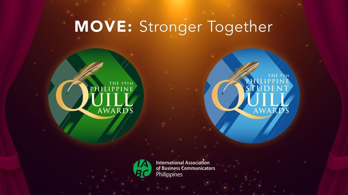 Move: Stronger Together – IABC Filipina secara resmi membuka 19th Philippine Quill Awards