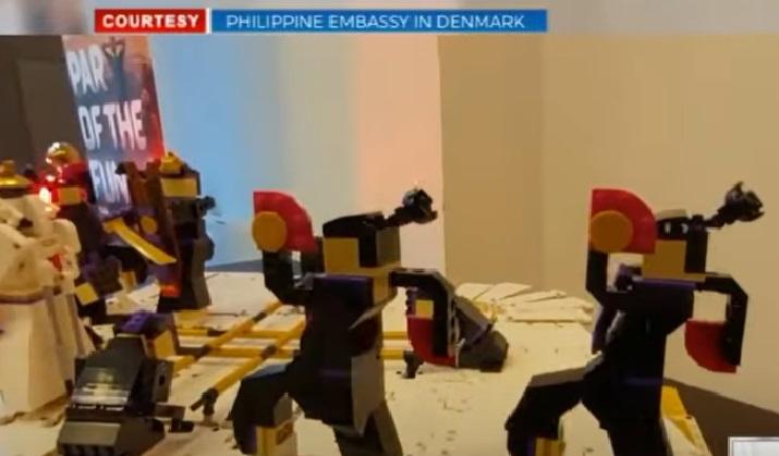 Filipinos, 'Singkil' was able to make Lego toy characters dance in Denmark thumbnail