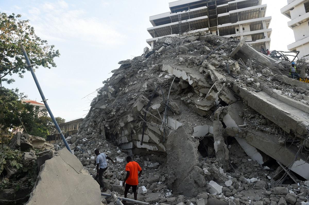 Korban tewas dalam runtuhnya gedung tinggi Lagos naik menjadi 42