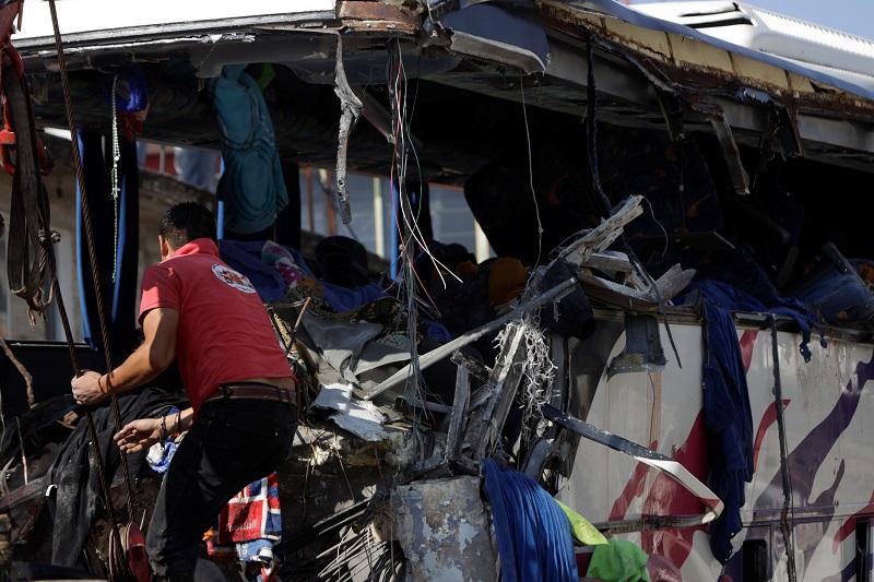19 peziarah tewas dalam kecelakaan bus Meksiko GMA News Online