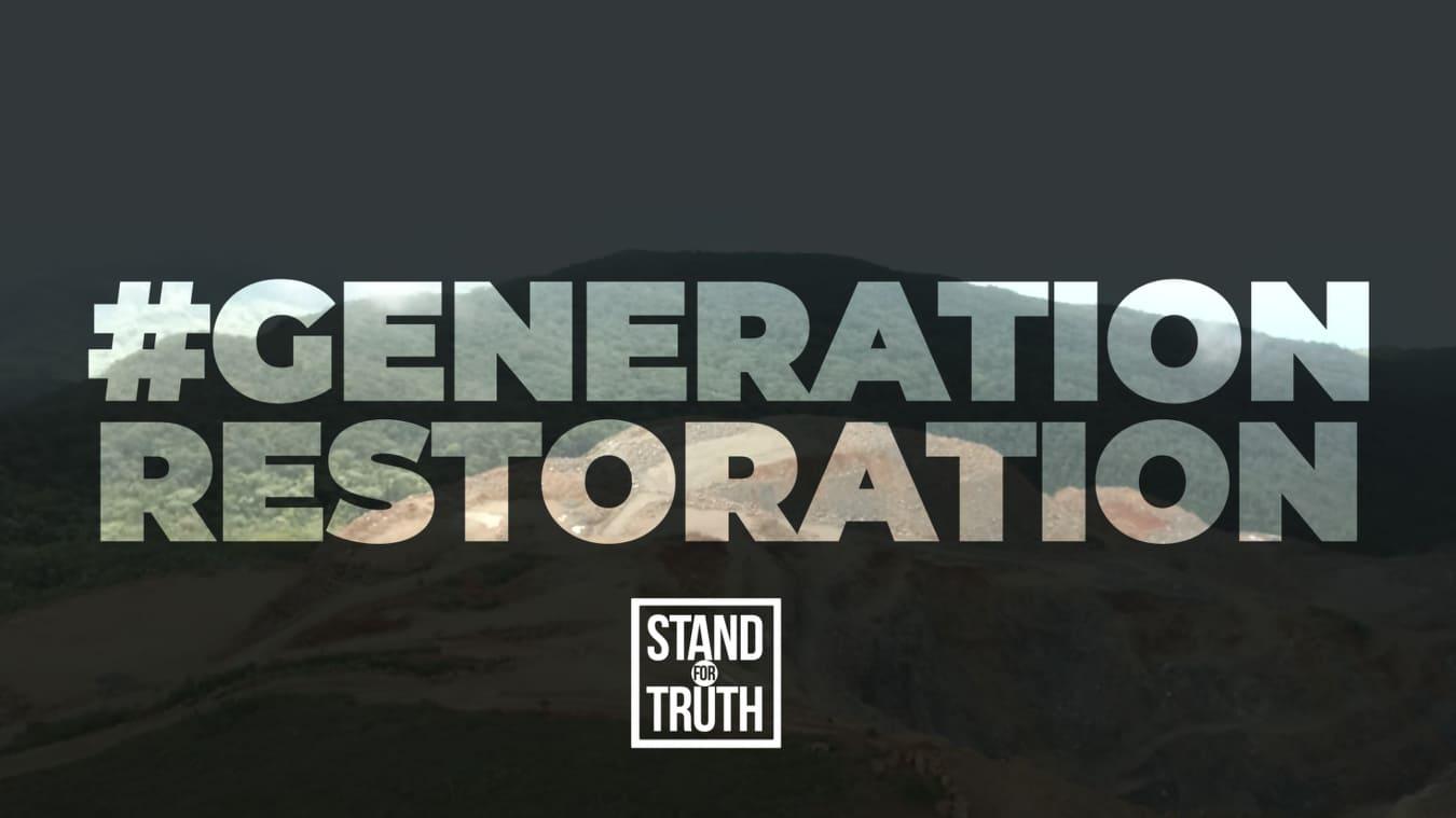 Dalam ‘Pemulihan Generasi’ Stand for Truth, lingkungan menjadi sorotan