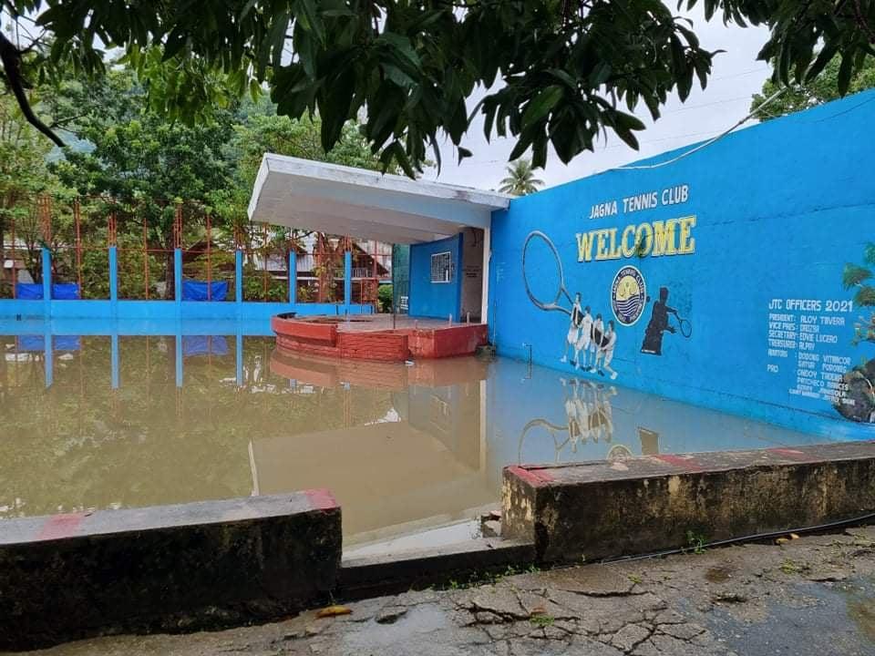 Hujan deras menyebabkan banjir di 7 desa di Jagna, Bohol