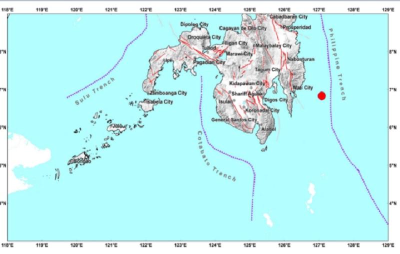 Magnitude 5.2 earthquake hits off the coast of Davao Oriental | GMA ...