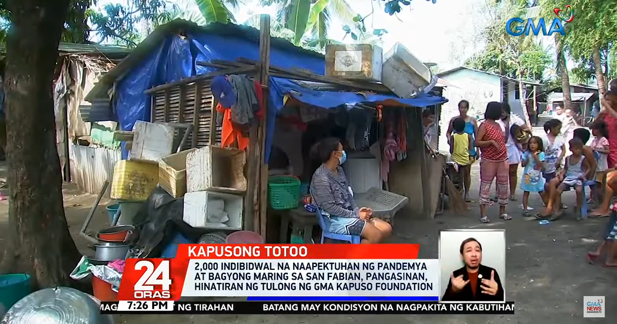 2.000 warga Pangasinan terdampak Badai Tropis Maring mendapatkan bantuan dari Yayasan Kapuso