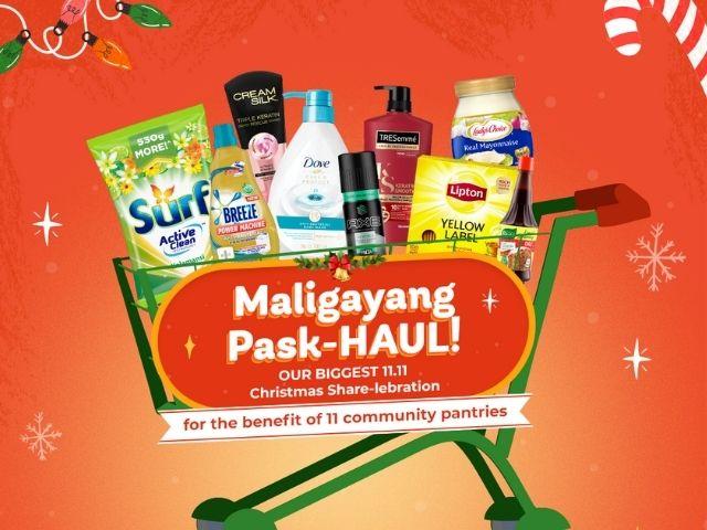 PASKHAUL MALIGAYANG!  Unilever dan Shopee mengundang orang Filipina ke 11.11 Share-lebration terbesar mereka!