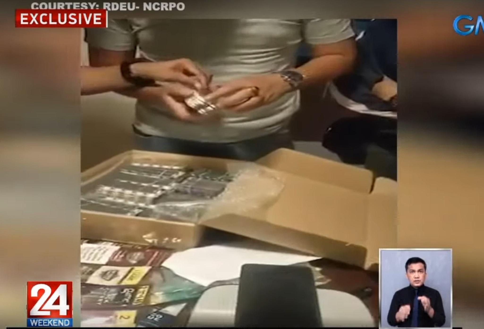 Polisi menangkap tersangka pengedar obat resep di Laguna buy-bust op