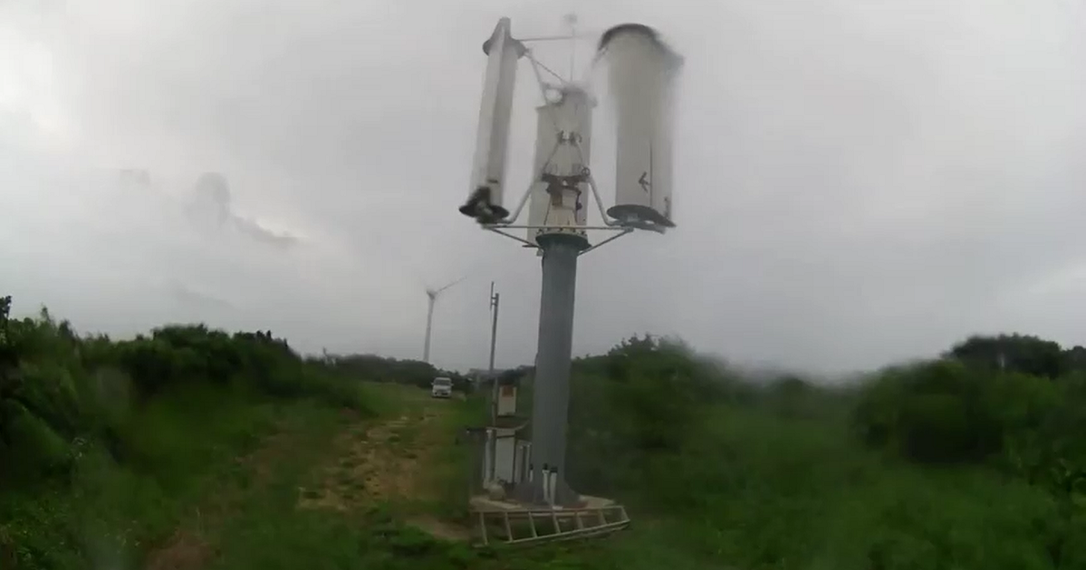 Start-up Jepang menguji turbin angin baru yang memanfaatkan energi topan di Batanes