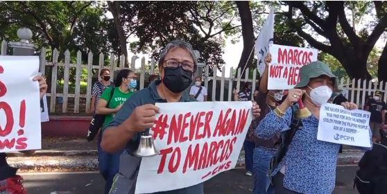 Kelompok mengatakan penguburan pahlawan Marcos digunakan untuk membersihkan nama mereka