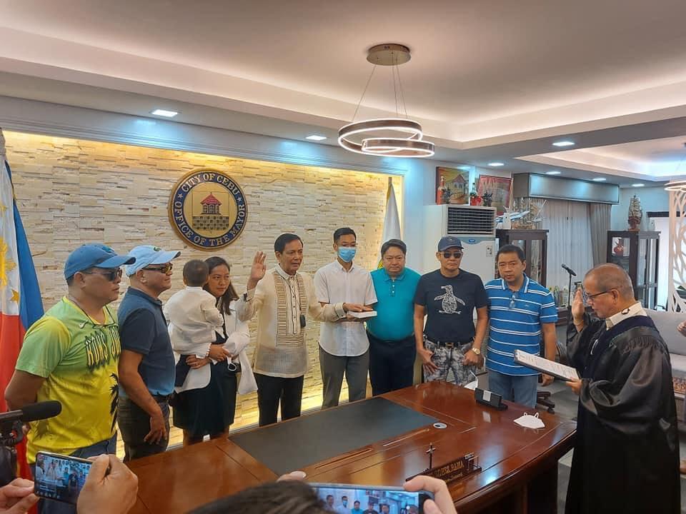 Rama mengambil alih jabatan walikota Kota Cebu