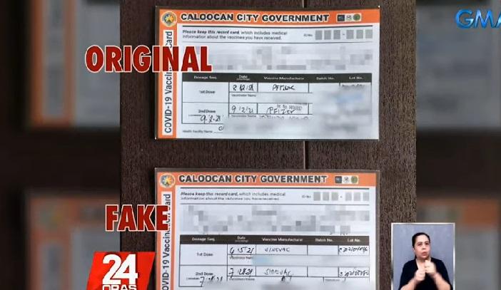 Kartu vax COVID-19 palsu dijual lebih dari P2k kepada yang tidak divaksinasi, dikeluhkan