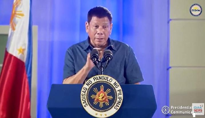 Duterte, menuduh seorang calon presiden menggunakan kokain