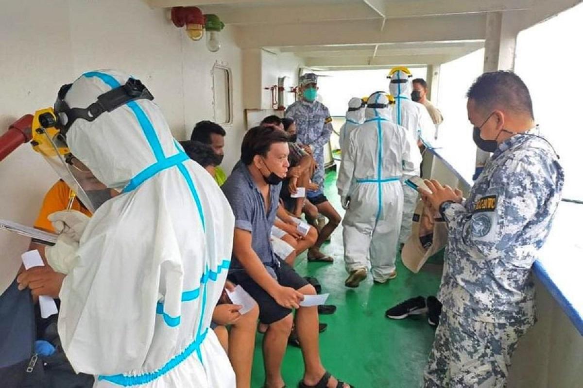 9 diselamatkan, 1 hilang saat motorbanca terbalik di Cebu