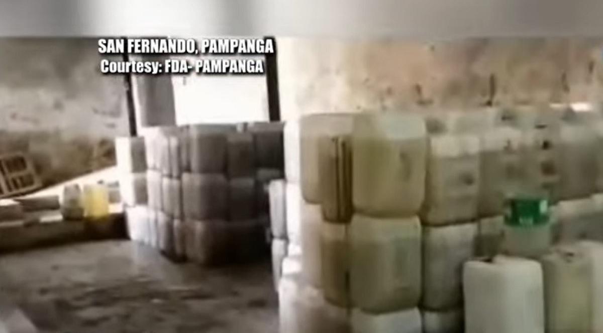 Minyak goreng tidak terdaftar senilai P600,000 disita di Pampanga