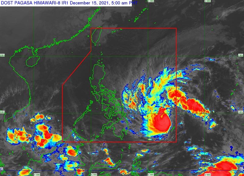 Odette sekarang menjadi topan;  Sinyal No. 2 naik di dua area Mindanao Berita GMA Online