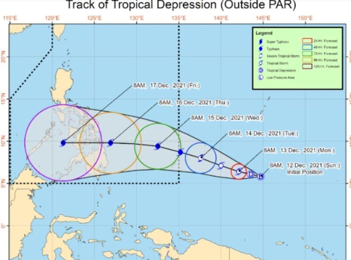 LPA dekat Palau meningkat menjadi depresi tropis, mungkin masuk PAR Selasa GMA News Online