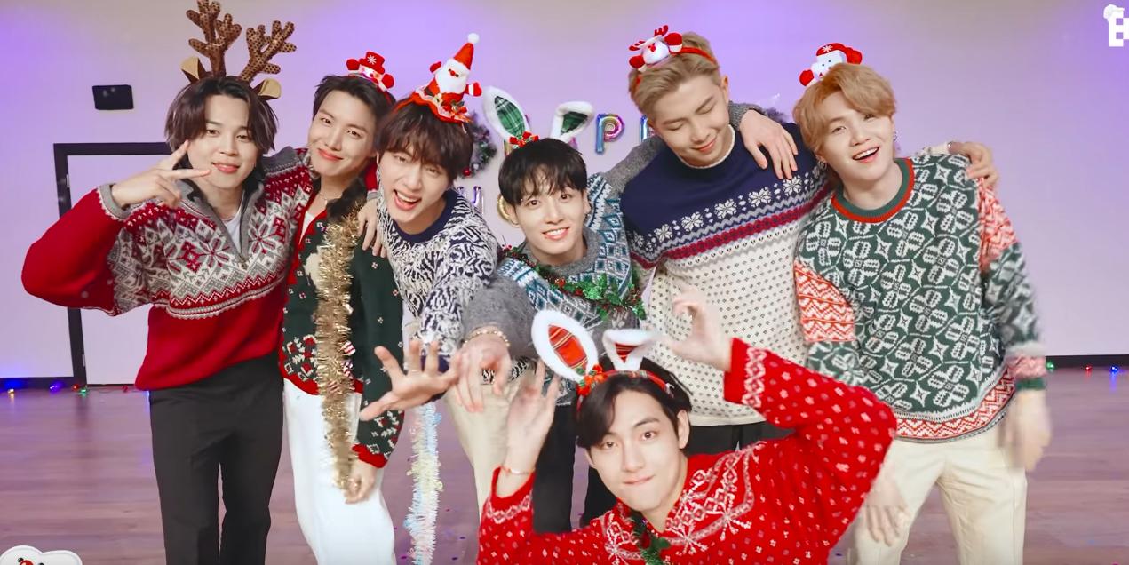 BTS spreads cheer in 'Butter (Holiday Remix)' dance video | GMA News Online