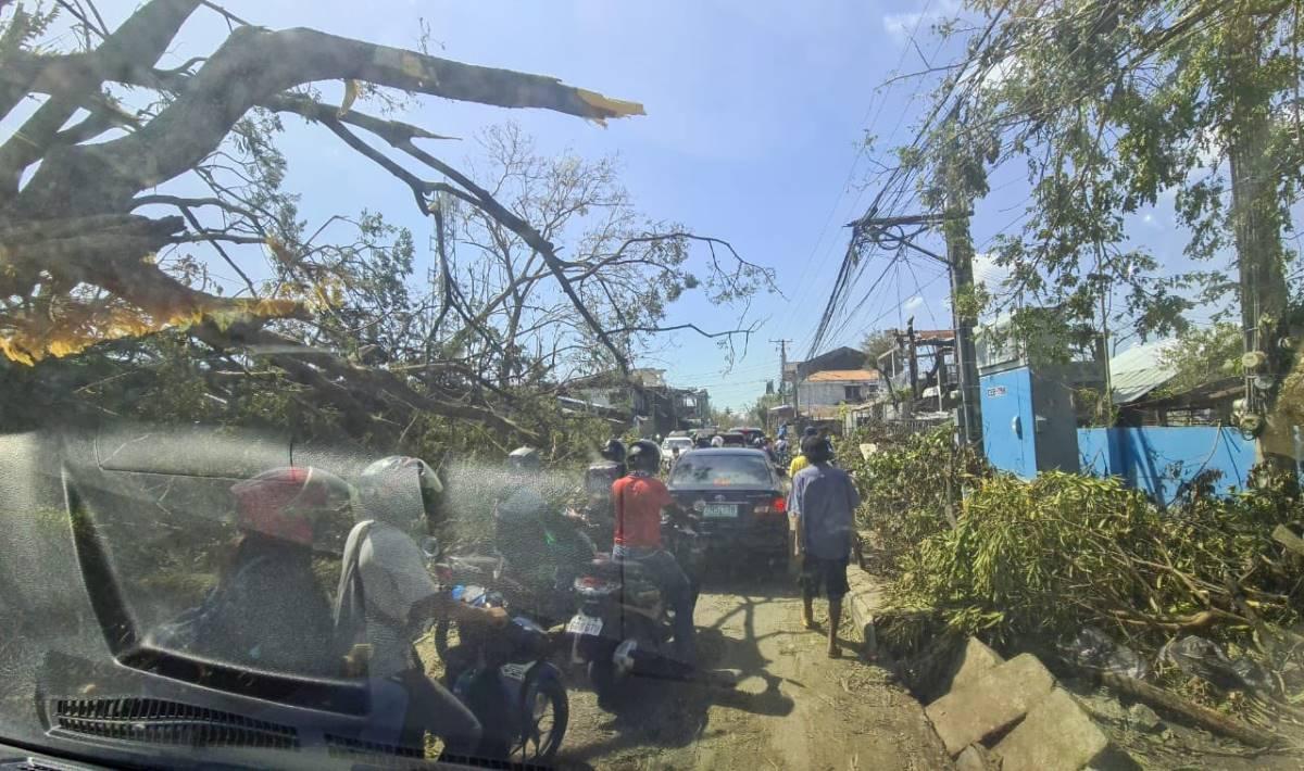 Kerusakan infra awal karena Odette diperkirakan P213.9M — DPWH GMA News Online