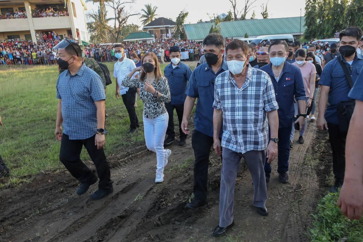 Duterte promises housing, restoration of power supply in Odette-hit areas