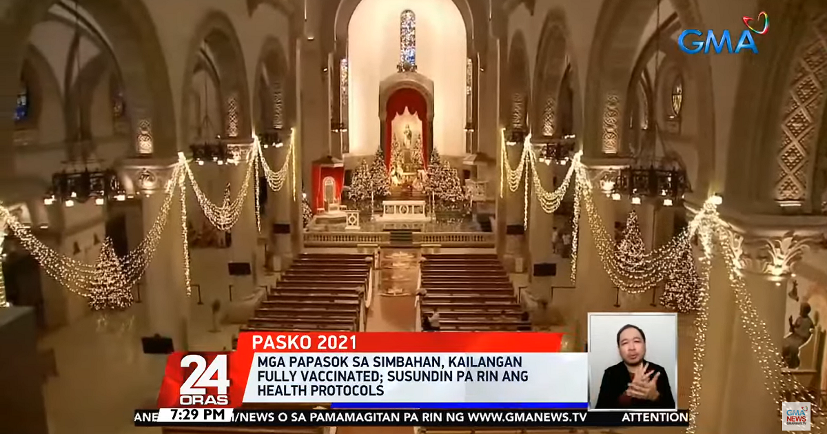 Bagaimana Simbang Gabi di Katedral Manila digelar tahun 2021 ini?  Berita GMA Online