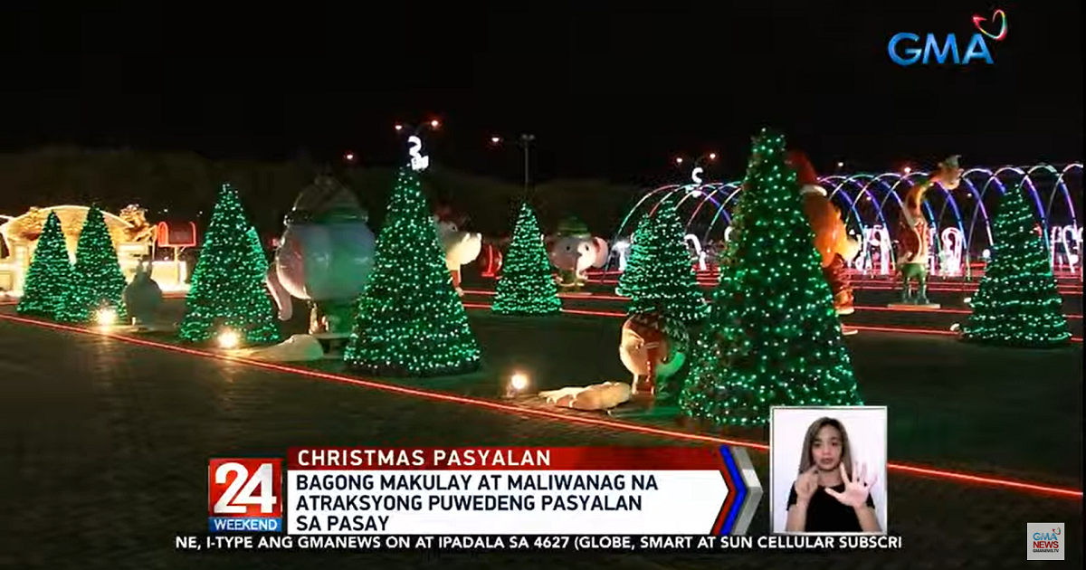 This drive-thru 'Night of Lights' in Pasay City is a glowing Christmas ...