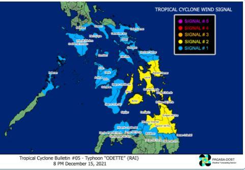 Odette mempertahankan kekuatannya saat bergerak menuju Caraga, Visaya Timur │ GMA News Online