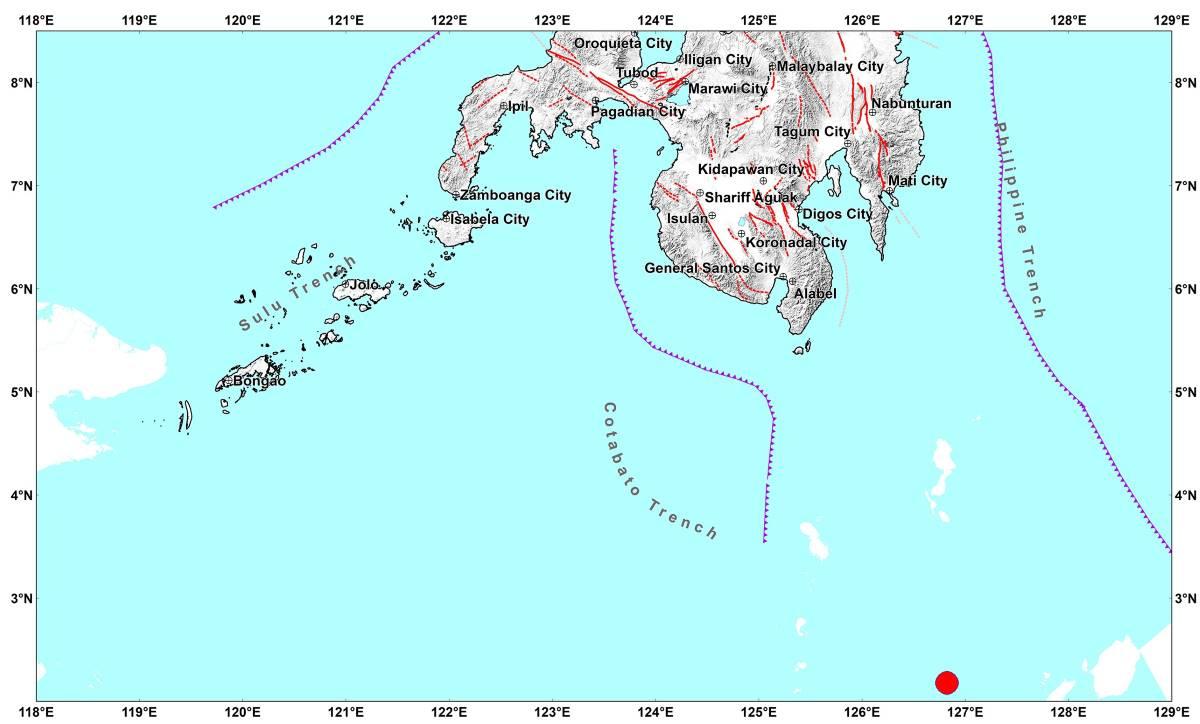 Magnitude 5.4 earthquake strikes Davao Occidental │ GMA News Online