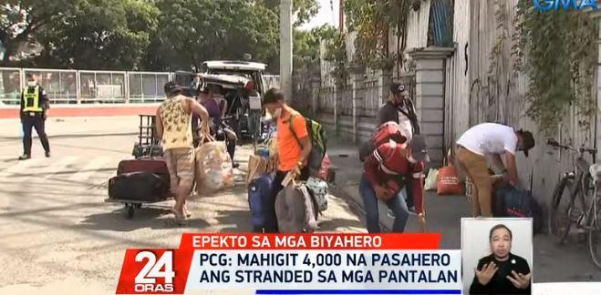 Over 4,000 passengers stranded in ports due to Odette –PCG | GMA News ...