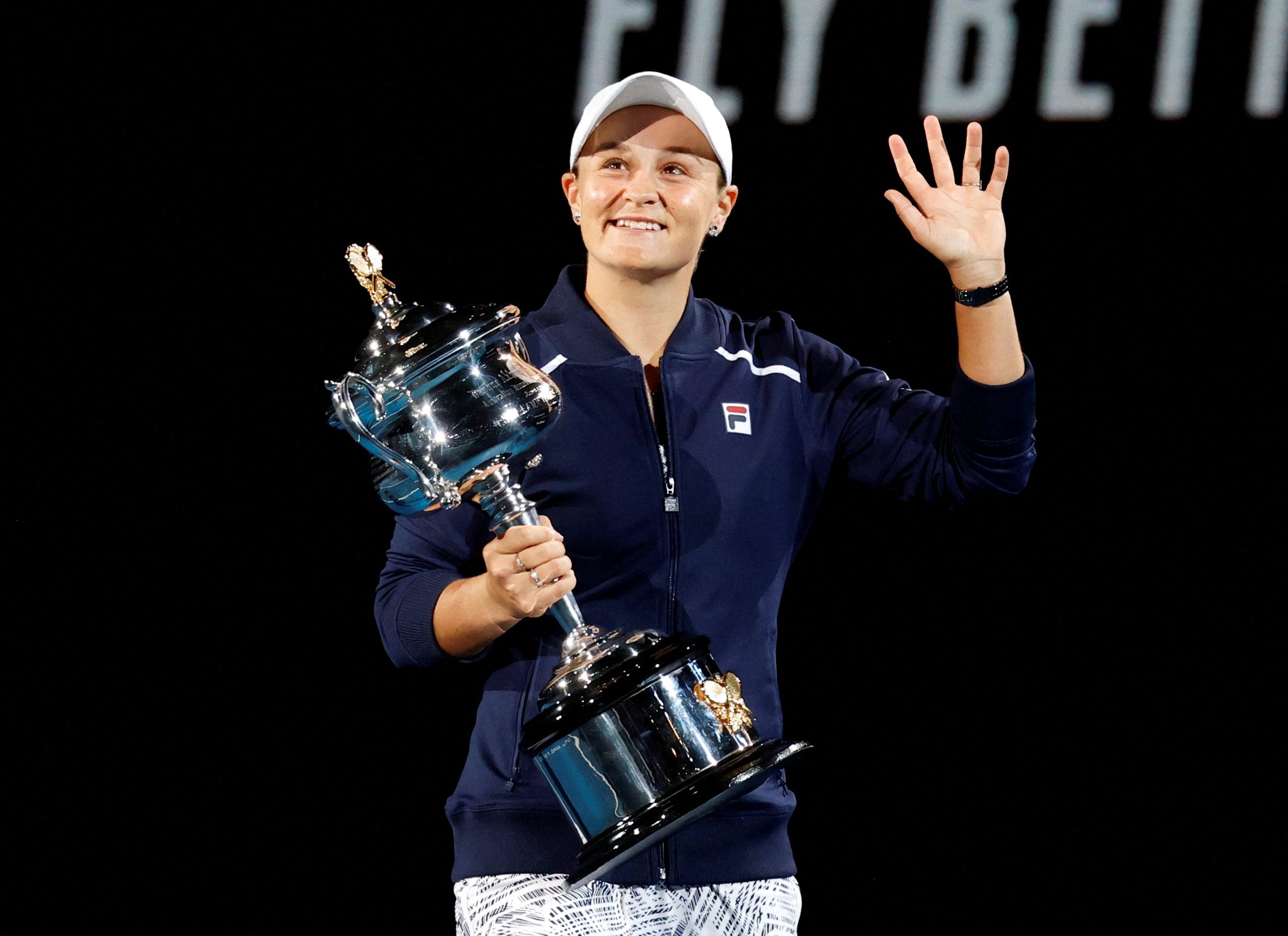 Ash Barty ends 44-year wait for home champion at Australian Open GMA News Online