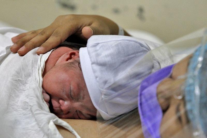 New Year baby girl, Alexa, born at Fabella hospital