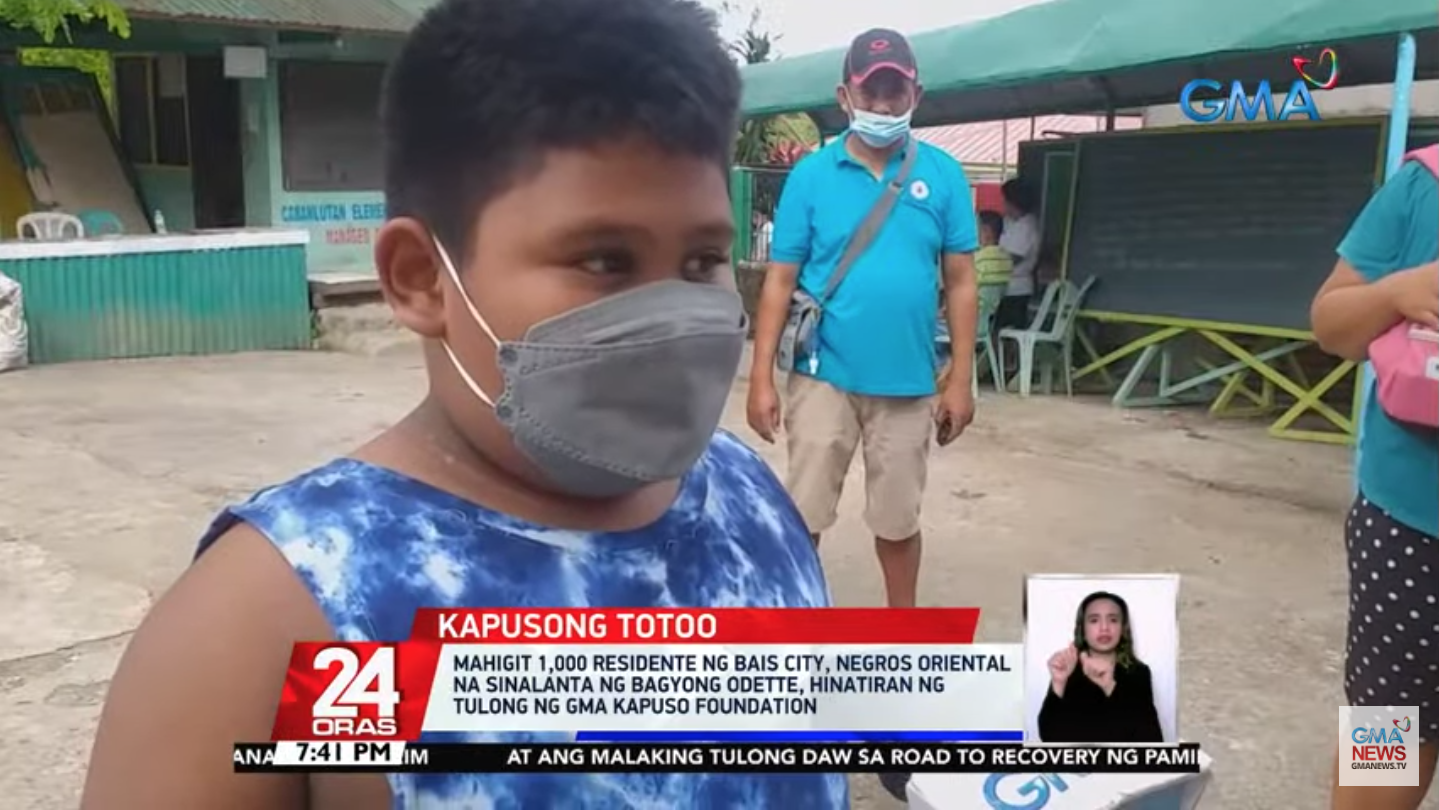 8-year-old boy in Negros Oriental recalls family stayed in ceiling ...